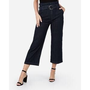 EXPRESS | Cropped Wide Leg Jeans | 6
